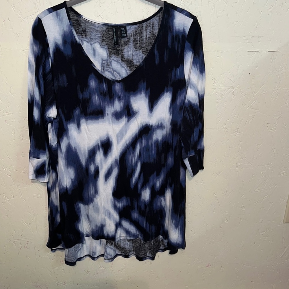 Woman Cynthia Rowley Multi Print Blouse